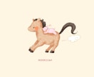 ふわふわぬいぐるみタッチのイラストお描きします SNS・グッズに使える！印象に残る ぬいキャラ制作します！ イメージ2