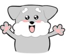 お家のワンちゃん可愛く描きます オリジナルワンちゃんイラスト！ イメージ1
