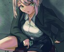 立ち絵イラスト描きますます アイコンやイラストなど商用利用も可能 イメージ1