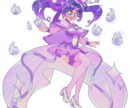 ポップな色合いでかわいい女の子のイラストを描きます 商用利用料込み、お急ぎの対応もご相談ください！ イメージ6