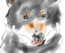 ゆるくて可愛いワンちゃんイラスト描きます ゆるくて優しいタッチの手描きデジタルイラストです イメージ3
