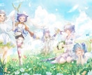 光や風を感じる優しい雰囲気のイラストを描きます 配信サムネイル/MV/キービジュアル/SNS投稿などにぜひ◎ イメージ5