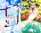 一枚絵描きます 可愛い、綺麗な女の子を得意としています! イメージ5