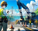 1・2級土木施工　第二次検定　経験記述作成します 新試験制度対応！大手資格学校現役講師が合格まで導きます♪ イメージ1