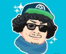 かわいいシンプルなアイコンイラストお描きします プロのイラストレーターが似顔絵アイコンをお描きします。 イメージ4