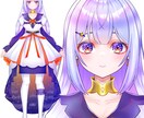 顔の強いVtuberを修正無制限でお作りします 一括制作！キャラデザ＋Live2D イメージ10