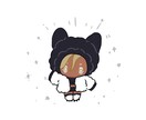 手書き風のゆるいミニキャラ描きます デフォルメ強め！SNSアイコンやグッズ、配信活動にもおすすめ イメージ3