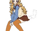 バストアップで可愛いイラスト、アイコン描きます お手軽サイズで可愛い最高のイラスト制作します！ イメージ3