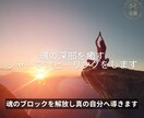 魂の深部を癒すシャーマンヒーリングをします 魂のブロックを解放し真の自分へ導きます イメージ1