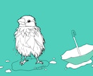 シンプルなペットイラスト描きます 動物達との思い出を切り取る手描きイラストはいかがですか？ イメージ1