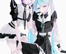 VTuberデザイン、ボカロ曲などのサムネ描きます アイコン、立ち絵、サムネ・MVイラスト全力で描きます！ イメージ8