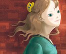 やさしさ、明るさを大切にする人物イラストを描きます 人物の背景、モチーフご要望に合わせて対応いたします イメージ1