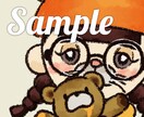 クレヨン風♫あつ森アイコンをお描きします ゆるふわ・ほんわか♡愛らしい印象になりたいアナタへ イメージ1