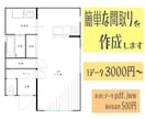 jw-cadで簡単な間取りを作成致します 簡単な間取り、図面の作成ならお任せください(^^) イメージ1