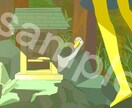 雰囲気重視のイラスト制作します 抜け感のある背景と柔らかな線画で生き生きとしたイラスト制作✐ イメージ4