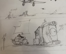 似顔絵、イラストなんかを鉛筆で描かせていただきます 幼稚ながらも美しく、笑顔で描かせてもらいます！ イメージ5