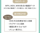 最安値✨女性が担当✨結婚式ムービーディスク化します DVDもしくはBlu-rayにしてお届け！ケース有り送料込み イメージ3