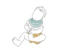 シンプルでオシャレな線画イラスト描きます SNSのアイコン、イラストに！商用二次利用可○文字入れ○ イメージ3