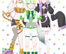 立ち絵制作致します 個性や雰囲気を大切に、透明感と温かみ感じる作品に致します。 イメージ1