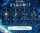 出生図からあなたらしさと人生のテーマを読み解きます 性格・仕事・恋愛・人間関係——出生の星から自分を深く知る鑑定 イメージ4