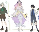 一緒にオリキャラ描き・作ります 一緒に我が子を作りましょう！！ イメージ4