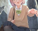 可愛い女の子の一枚絵を描きます 可愛く、優しい雰囲気のイラストをご用意します！ イメージ7