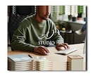 シンプルで内側からひろがるようなロゴを制作します ▶︎開業・リニューアル・ブランド立上げをお考えの方へ イメージ2