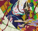 派手なイラスト描きます ハッ目を引くような映えるイラストはいかがでしょうか？ イメージ1