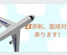 航空業界合格へES添削、面接対策承ります ES書き方のポイント、面接で差をつけるコツをお伝えします イメージ1