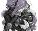 儚い・ダーク・和風ホラー系の雰囲気イラスト描きます 【先着5名様限定価格】イラスト制作・アイコン表紙サムネ対応 イメージ4