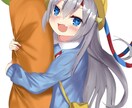 女の子のイラストを描きます 一次創作・オリキャラの一枚絵をお描きします イメージ6