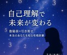数秘術  自分理解 理想を叶える性格診断します 数秘術とタロットで読み解く、あなただけの“人生の地図”。 イメージ1