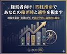 経営者向け｜法人顧問｜四柱推命で未来を占います 仕事専門10年｜経営の迷いを統計学で解消。無駄なき事業成長へ イメージ1