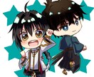 かわいいデフォルメキャラ描きます かわいいをそのままにデフォルメ化！オリキャラ描きます。 イメージ1