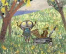 絵本調のイラストを作成します やわらかいタッチのイラストが必要な方へ イメージ3