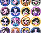 自由にカスタム！！SNSで目立つ顔アイコン描きます 自分風にも！推し風にも！？特別価格5名様まで3000円〜★ イメージ7