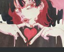 SNS等のイラスト制作をいたします パッと目につく リアル寄りデジタル＆アナログイラストを貴方へ イメージ2