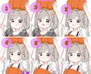 選べるデザイン！ハロウィン量産イラストお描きします オプションカスタムでより理想のお姿に近づけることも可能です！ イメージ4