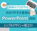 提案資料をPowerPointで見やすく作成します 文章構成重視のシンプルデザインで、比較的安価に対応いたします イメージ1