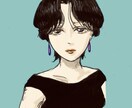 人物イラスト・アイコン描きます デフォルト〜リアルまでお好きなテイストで作成！ イメージ1