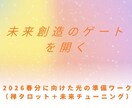 2026春分に向けた光の準備ワーク開始します 未来創造のゲートを開く・（禅タロット＋未来チューニング） イメージ1
