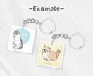ねこちゃん似顔絵イラストお描きします うちの子グッズや贈り物、アイコンや名刺などに♪ イメージ6