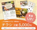 集客UP！伝わるチラシ・DMデザインを制作します 構成・内容整理から丁寧にサポートいたします イメージ1