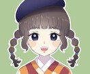 女の子におすすめのSNSアイコンを描きます オリジナルのアイコンが欲しい方へ イメージ4