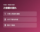 中国語・韓国語の翻訳を丁寧に作成します 作業マニュアルなど実務の翻訳もご相談ください イメージ2