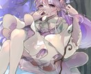 デジタル・2次元少女イラスト描きます かっこかわいい少女を描きます！ イメージ4