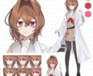 お手頃価格で高品質で魅力的な立ち絵を制作します IRIAM/TRPG/配信者さん/ゲーム用立ち絵 イメージ2
