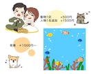 ゆるっとほんわか ウェディングイラストを描きます 趣味や思い出、お二人らしい世界観のイラストを描きます！ イメージ3