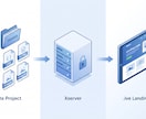 Xサーバー限定！LP公開と問合せ設定を代行します コーディング済LPの面倒なサーバーUPと裏側設定を丸投げ！ イメージ2