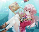 サムネ2千円！立ち絵3.5千円！イラスト制作します 動画用、Vtuber活動用、TRPG、観賞用その他なんでも！ イメージ1
